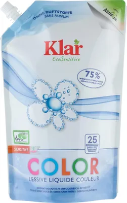 Productafbeelding van Vloeibaar wasmiddel kleur 1,5L eco pack – geconcentreerd, kleurbehoud en milieuvriendelijk