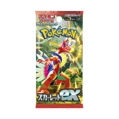 Produktbild von Pokémon Scarlet ex Booster Japanisch