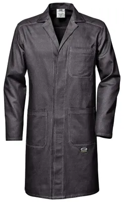 Immagine prodotto di Sir Safety SYMBOL, giacca da lavoro al ginocchio in cotone con cuciture triple, XL+, antracite