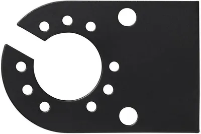 Produktbild von Steckdosenhalter Metall 12 x 8 cm