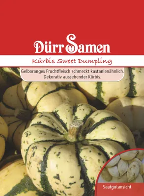 Produktbild von Kürbis Sweet Dumpling | Kürbissamen von Dürr Samen