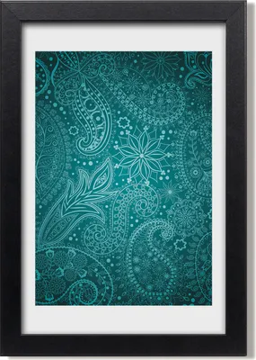 Produktbild von Bild 20x30 MDF-Rahmen, Wandkunst Verzierungen