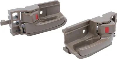 Obrázok produktu pre 1 pár Vnútorná kľučka dverí 69205-02090 Stabilný výkon Vysokopevnostná vnútorná kľučka dverí pre Matrix 2003 až 2008 bez galvanizácie