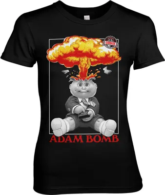 Produktbild von Adam Bomb Girly Tee - Small - Black