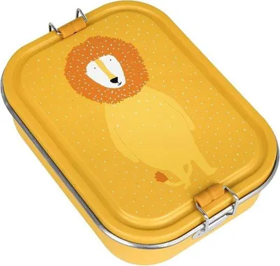 Zdjęcie produktu dla Pudełko na lunch dla dzieci ze stali nierdzewnej – duże – na drogę do szkoły
