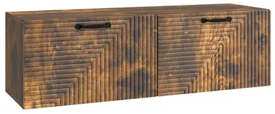 Immagine prodotto di vidaXL Mobile TV da parete in rovere affumicato 98 x 31 x 30 cm