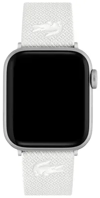 Obrázok produktu pre Kožený náramok Lacoste pre Apple Watch 38/40 mm, biela farba