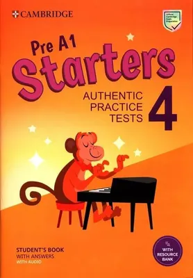 Image de Pre A1 Starters 4 Student's Book with Answers with Audio with Resource Bank
