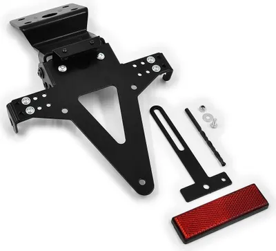 Immagine prodotto di ZIEGER Classic Portatarga completo compatibile con Yamaha XJ6 N BJ 2009-16 / XJ6 Diversion S BJ 2010-16 / XJ6 Diversion F BJ 2009-16