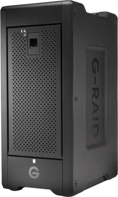 Produktbild von SanDisk G-RAID SHUTTLE 8, 96 TB, HDD, Desktop, Schwarz