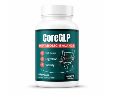 Produktbild von CoreGLP Nahrungsergänzungsmittel – 60 Kapseln – mit Mikrokristalline Cellulose, Cranberry-Fruchtextrakt, Grüntee-Blattextrakt – Für Erwachsene.