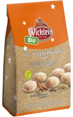 Produktbild von Wicklein  Pfeffernüsse vegan 150g