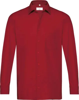 Produktbild von GREIFF Herren Hemd Regular Fit 1/1 Arm 6665-1120-50 Gr. 39/40 rot