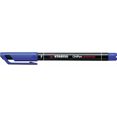 Produktbild von Folienstift - STABILO OHPen universal - permanent fein - 10er Pack - blau