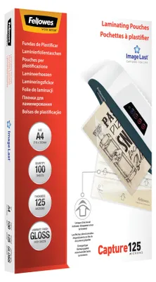 Obrázok produktu pre Fellowes 5307407, Priehľadná, Plast, A4, 210 mm, 1 mm, 297 mm