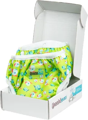 Produktbild von Bambinex Schwimmwindel & Trainingshose Lucky Green - 2 Stück
