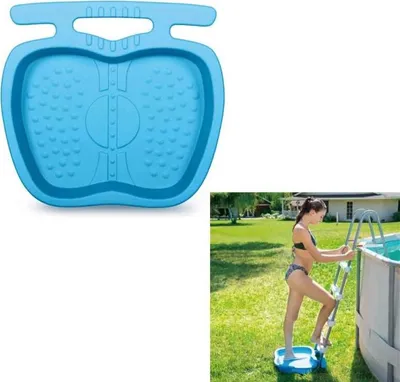 Produktbild von KDS Premium Fußbad Fußwanne für Pool Planschbecken Schwimmbecken Leiter Poolzubehör