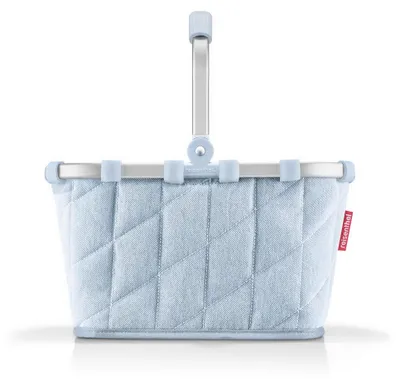 Zdjęcie produktu dla Torba podróżna Reisenthel Carrybag XS, wzór romb, materiał denim