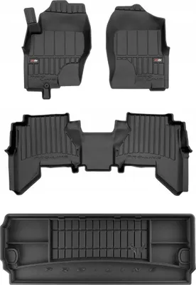 Produktbild von SET 3D Gummimatten Nissan Pathfinder 3 2005-2013 7 Sitze