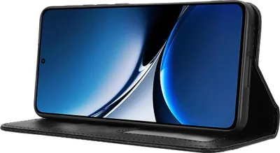 Produktbild von Xiaomi Poco X7 Pro Hülle - Coverup Vintage Style Klapphülle - Schwarz