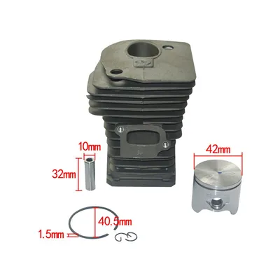 Image de cylindre 42 mm, pistons & joints pour Jonsered CS2145 / 2145 Tronçonneuse
