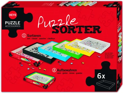 Produktbild von Heye Puzzle Sortierer, Set 6 Boxen