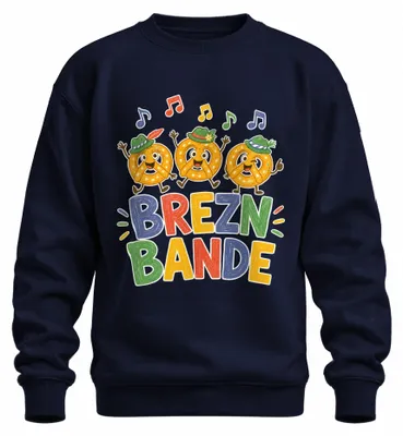 Imagen del producto de Camiseta de con motivos bávaros, pantalones de cuero, sudadera, jersey, color azul marino, talla 3XL
