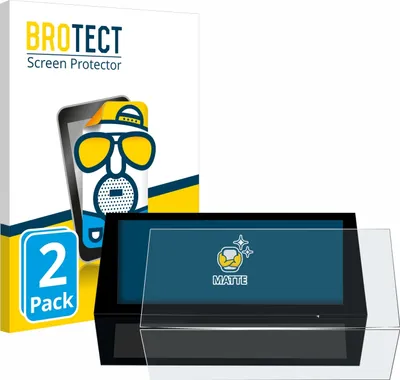 Produktbild von 2x BROTECT Schutzfolie für Peugeot 308 2022 Infotainment System 10" Displayschutz Displayschutzfolie Folie Matt Entspiegelungsfolie