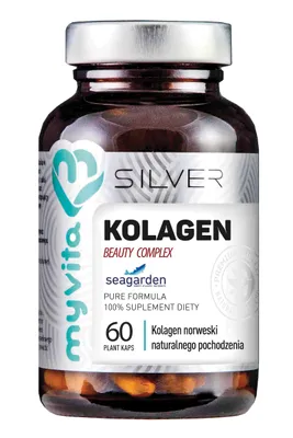 Produktbild von Myvita Marine Collagen Collagen 60/120/180 Capsules Joints Nail Bones Dhl