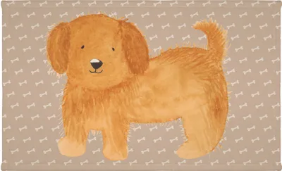Produktbild von Mr. & Mrs. Panda Handtuch Hund Flauschig - Hundeglück - Geschenk, Sprüche, Hunde, frottierhandtuch, Händehandtuch, gesichtstuch, Süß, 50x100, Niedlich, Vierbeiner
