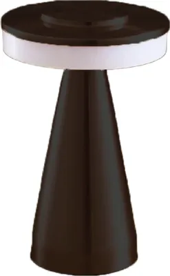 Produktbild von Luxus - Tischlampe Touch - Nina - Schwarz - H21 x Ø9