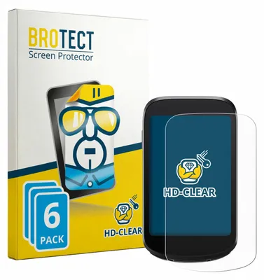 Produktbild von 6x Für iGPSPORT BSC500 Schutzfolie BROTECT Displayschutz Display Schutz Folie Klar Transparent