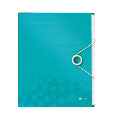 Produktbild von Leitz WOW Polypropylen (PP) Blau, Metallisch A4