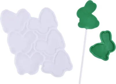 Produktbild von Silikonform für Isomalt Hasen Hasen