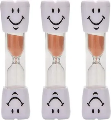 Produktbild von Zahnputz-Timer, 3-Minuten-Zahnputz-Sanduhr für Kinder, Zahnputz-Sanduhr
