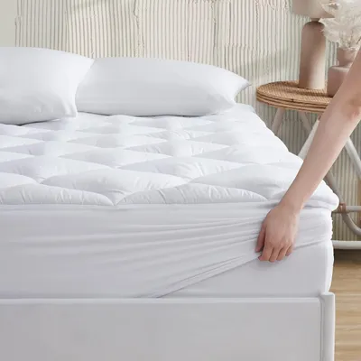 Produktbild von Matratzenauflage für Einzelbett - Atmungsaktiv und Waschbar