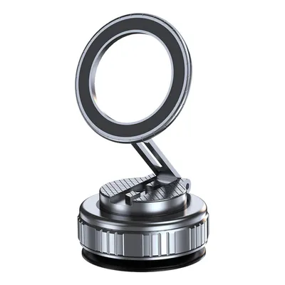 Produktbild von Universal Handyhalterung Auto Magnet, 360° Drehbar Autohalterung, Silber