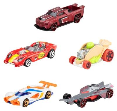 Productafbeelding van Hot Wheels JDR20, set met voertuigen, geschikt voor kinderen vanaf 3 jaar, materiaal: kunststof, metaal, meerkleurig