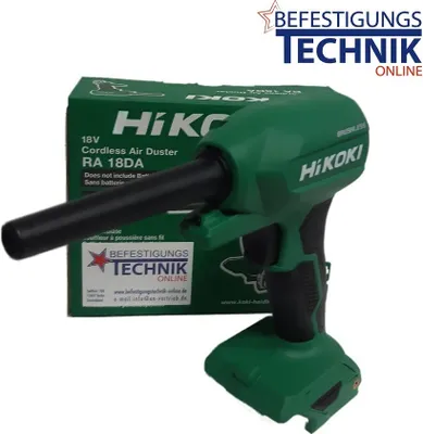 Image de HiKOKI Souffleur à batterie 18V Aspirateur RA18DA Basic Souffleur de forage Pompe à air