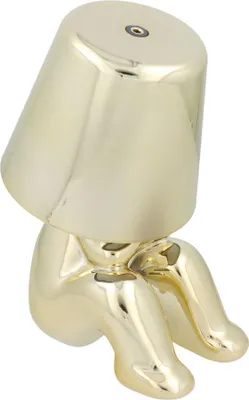 Produktbild von GOLD MAN Art Deco Nachttischlampe sitzend (Muster 4) MLTL