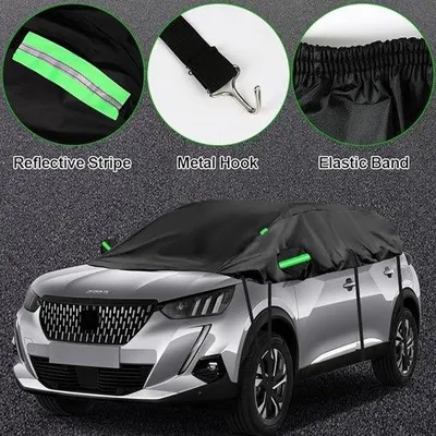 Produktbild von Famanu Autoabdeckung Elastisch Atmungsaktiv Staubdicht - Peugeot 2008 (2013-2023)