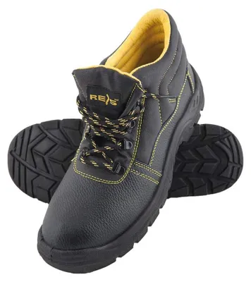 Image de Reis BRYES-T-S1_39 : Chaussures de sécurité, noir et jaune, taille 39