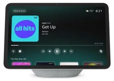 Image de Amazon Echo Show 11 Blanc - Enceinte connectée avec écran tactile et Alexa