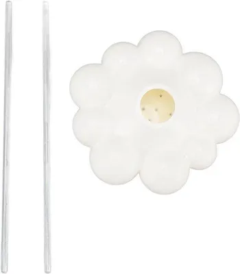 Produktbild von Automatische Plantenbewaterer für Pflanzen - Wasserstäbchen - Selbstbedienungsanlagen für Blumen - Pflanzenwassersystem für Innen- und Außenpflanzen (weiß)