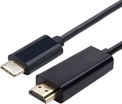 Obrázok produktu pre Kábel USB 3.1 typu C na HDMI 2.0, 4K@60Hz, 1,8 m, čierny