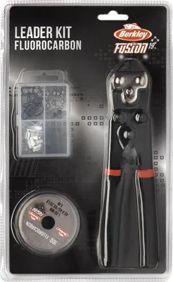 Produktbild von Berkley Fusion19 Leader Kit Fluorocarbon - Klemmhülsenzangen Set