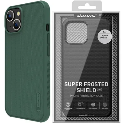 Produktbild von Nillkin Super Gefrostet Schild Pro Fall Iphone 14 Plus Zurück Abdeckung Grün