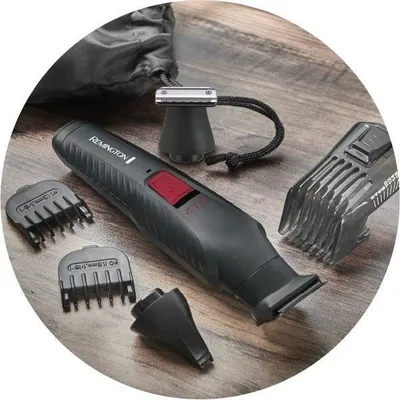 Produktbild von Multifunktions Grooming Kit, REMINGTON G12 Graphite Series, 12-in-1, Selbstschärfende Klingen, 40 Min. Laufzeit, USB