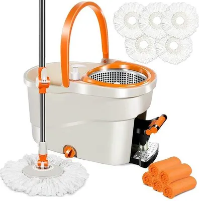 Produktbild von Dweil set - vollständiges Reinigungssystem - Mop mit Wischbürste