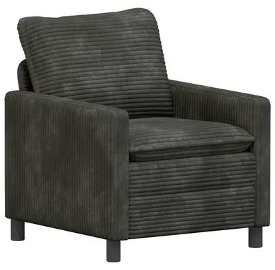 Image de Canapé vidaXL anthracite 76 x 81 x 87,5 cm en polyester